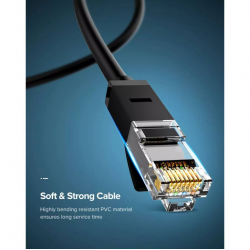 Cáp mạng đúc sẵn CAT6 UTP 26AWG tròn dài 1m Ugreen (20159)