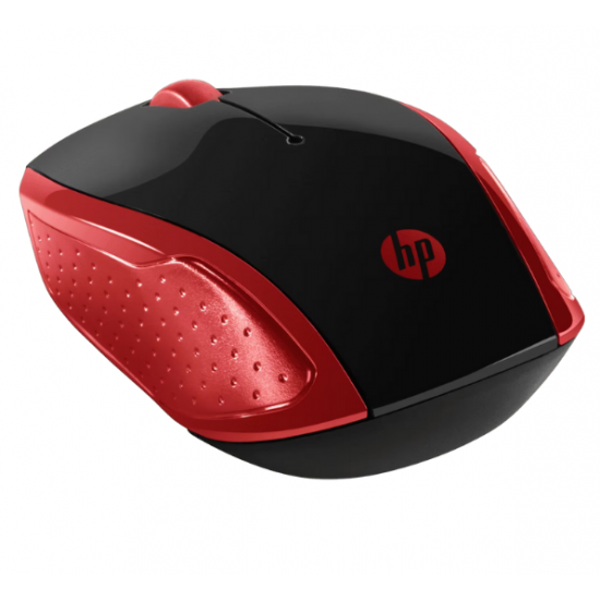 Chuột văn phòng không dây HP 200 màu Đỏ (2HU82AA)