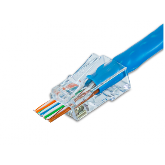 Đầu mạng RJ45 APTEK UTP Cat.5e xuyên thấu (501-11001)