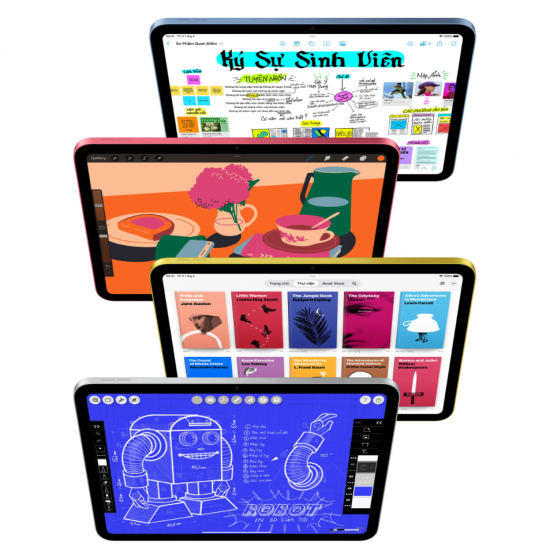 Ipad A16 128Gb Wifi Blue Box Chính Hãng - MD4A4ZA/A ( 6GB/ 128Gb/ Blue )