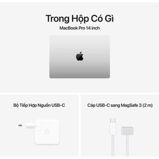 MacBook Pro M4 14 inch 12 CPU / 16 GPU / 48GB RAM / 512GB - Chính hãng VN