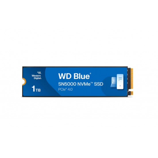 Ổ cứng SSD WD Blue SN5000 1TB NVMe M.2-2280 Gen4 x4 (WDS100T4B0E)