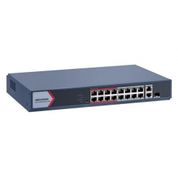 Switch mạng thông minh 16 cổng PoE HIKVISION DS-3E1318P-EI/M