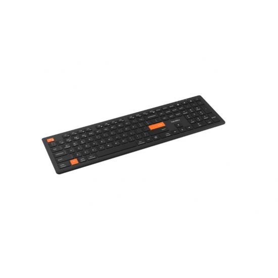 Bàn phím không dây DareU LK150D Black-Orange (Dual Mode - Scissor sw)