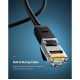 Cáp mạng đúc sẵn CAT6 UTP 26AWG tròn dài 1m Ugreen (20159)