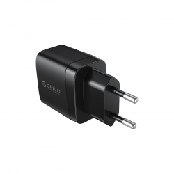 cốc sạc nhanh 2 cổng Orico PV20-1U1C-EU-BK-BP cốc sạc nhanh 2 cổng Orico PV20-1U1C-EU-BK-BP