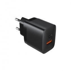 cốc sạc nhanh 2 cổng Orico PV20-1U1C-EU-BK-BP cốc sạc nhanh 2 cổng Orico PV20-1U1C-EU-BK-BP