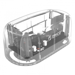 Đế ổ cứng (Docking) Orico 1 khe cắm: 3.5" và 2.5" SATA 3 USB 3.0 (6139C3-CR) Đế ổ cứng (Docking) Orico 1 khe cắm: 3.5" và 2.5" SATA 3 USB 3.0 (6139C3-CR)