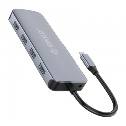 Bộ chuyển đa năng 11 trong 1 cổng Type-C ORICO MC-U111P-V1-GY (Type-C to VGA,LAN,Audio,HDMI,TF/SD) Bộ chuyển đa năng 11 trong 1 cổng Type-C ORICO MC-U111P-V1-GY (Type-C to VGA,LAN,Audio,HDMI,TF/SD)