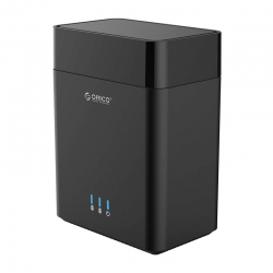 Hộp ổ cứng ORICO DS200U3 3.5" 2 khe cắm SATA 3 USB 3.0 Type B Hộp ổ cứng ORICO DS200U3 3.5" 2 khe cắm SATA 3 USB 3.0 Type B