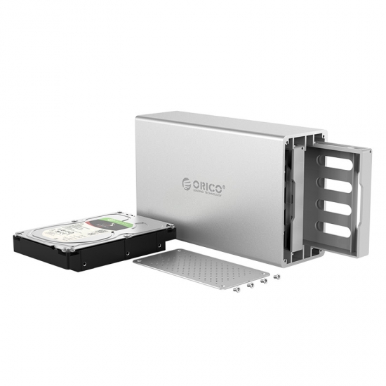 Hộp ổ cứng ORICO WS200RU3 3.5" 2 khe cắm SATA 3 USB 3.0 Type B