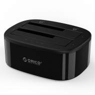 Đế ổ cứng (Docking) ORICO 6228US3-C 2 khe cắm: 3.5" và 2.5" SATA 3 USB 3.0