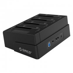 Đế ổ cứng (Docking) ORICO 6648US3-C 4 khe cắm: 3.5" và 2.5" SATA 3 USB 3.0 Đế ổ cứng (Docking) ORICO 6648US3-C 4 khe cắm: 3.5" và 2.5" SATA 3 USB 3.0