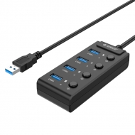 Bộ chia USB HUB 4 cổng USB 3.0 ORICO W9PH4