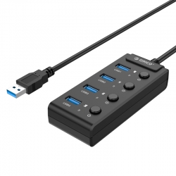 Bộ chia USB HUB 4 cổng USB 3.0 ORICO W9PH4 Bộ chia USB HUB 4 cổng USB 3.0 ORICO W9PH4