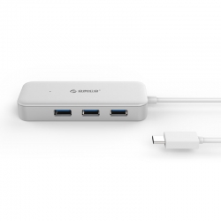 Bộ chia Type-C ra 4 cổng USB 3.0 ORICO TC4U-U3-SV Bộ chia Type-C ra 4 cổng USB 3.0 ORICO TC4U-U3-SV