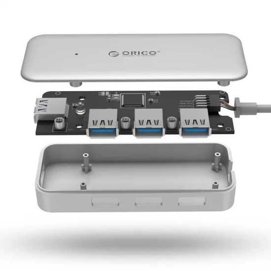 Bộ chia Type-C ra 4 cổng USB 3.0 ORICO TC4U-U3-SV