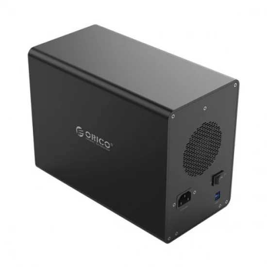 Hộp ổ cứng Orico 3.5" 5 khe cắm SATA 3 USB 3.0 Type B (3559U3-BK) Hộp ổ cứng Orico 3.5" 5 khe cắm SATA 3 USB 3.0 Type B (3559U3-BK)