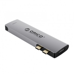 Đế cắm (Docking) đa năng 5 trong 1 Orico (2CT-5H-GY) Đế cắm (Docking) đa năng 5 trong 1 Orico (2CT-5H-GY)
