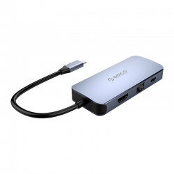 Đế cắm (Docking) đa năng 5 trong 1 Orico (MC-U602P-GY) Đế cắm (Docking) đa năng 5 trong 1 Orico (MC-U602P-GY)
