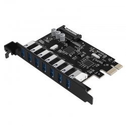 Card mở rộng Orico 7x usb-3.0 (PVU3-7U-V1) Card mở rộng Orico 7x usb-3.0 (PVU3-7U-V1)