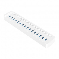 Bộ chia USB HUB 16 cổng USB 3.0 với các công tắc riêng lẻ ORICO (CT2U3-16AB-WH) Bộ chia USB HUB 16 cổng USB 3.0 với các công tắc riêng lẻ ORICO (CT2U3-16AB-WH)