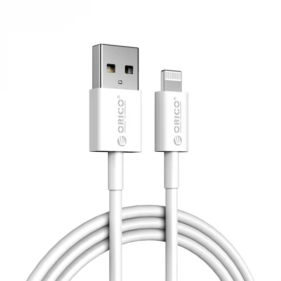 Cáp sạc iphone Usb A to lightning Orico AL01-10-WH Cáp sạc iphone Usb A to lightning Orico AL01-10-WH