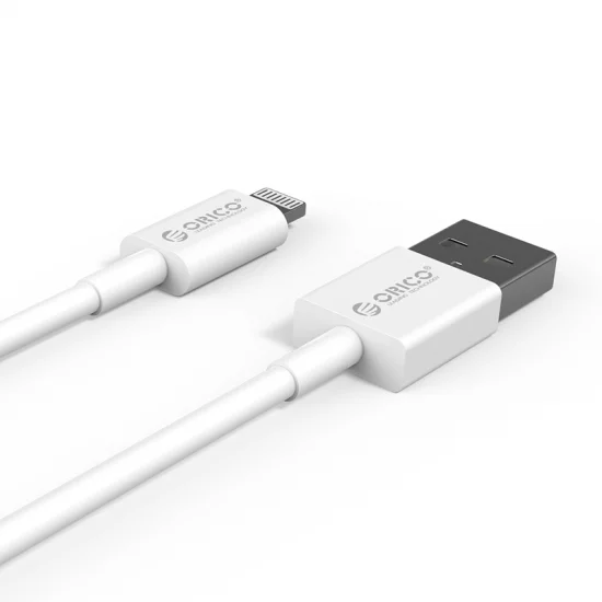 Cáp sạc iphone Usb A to lightning Orico AL01-10-WH Cáp sạc iphone Usb A to lightning Orico AL01-10-WH