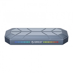Hộp ổ cứng ORICO RGB NVMe M.2 SSD-M2VG01-C3-GY