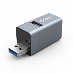 Bộ chia USB Orico HUB 3 cổng (MINI U32L-BK-BP) Bộ chia USB Orico HUB 3 cổng (MINI U32L-BK-BP)