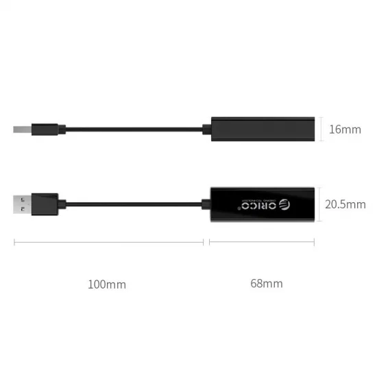 Bộ chuyển usb sang ethernet orico-UTJ-U2 Bộ chuyển usb sang ethernet orico-UTJ-U2