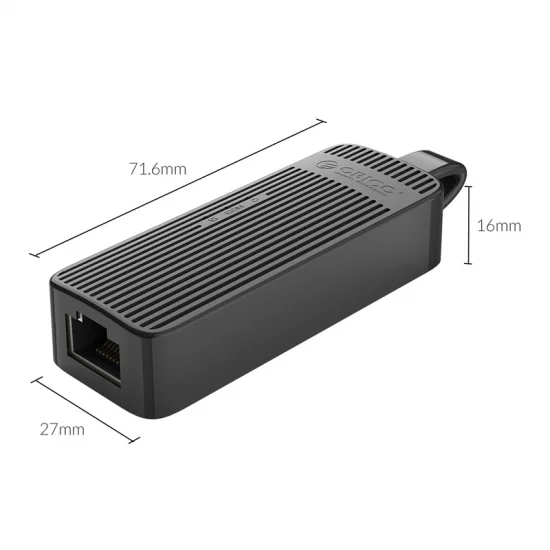 Bộ chuyển usb sang ethernet orico UTK-U2-BK-BP Bộ chuyển usb sang ethernet orico UTK-U2-BK-BP