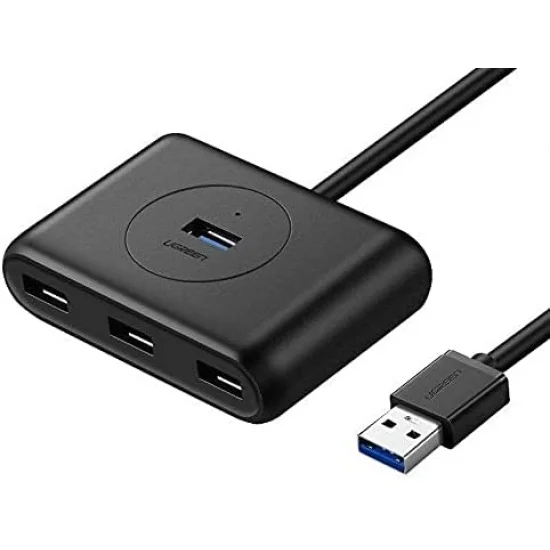 Bộ chia Hub USB 3.0 4 cổng màu đen dài 50CM Ugreen 20290 Bộ chia Hub USB 3.0 4 cổng màu đen dài 50CM Ugreen 20290