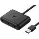 Bộ chia Hub USB 3.0 4 cổng màu đen dài 50CM Ugreen 20290 Bộ chia Hub USB 3.0 4 cổng màu đen dài 50CM Ugreen 20290