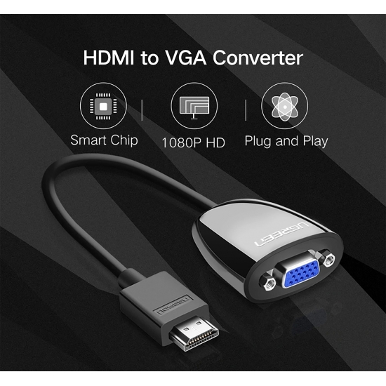 Bộ Chuyển HDMI ra VGA Cao Cấp UGREEN MM102