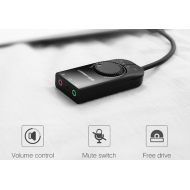 Bộ chuyển USB 2.0 Ra Mic & Audio Hỗ Trợ Volume Control Cao Cấp UGREEN 40964