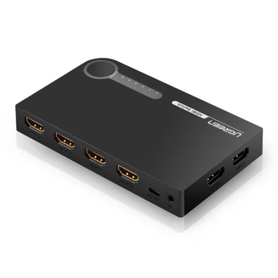 Bộ gộp HDMI 5 vào 1 ra Ugreen 40205 chính hãng, FullHD 1080p Bộ gộp HDMI 5 vào 1 ra Ugreen 40205 chính hãng, FullHD 1080p