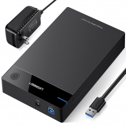 Hộp đựng ổ cứng 3.5"/ 2.5" SATA USB 3.0 Ugreen 50423 Hỗ Trợ HDD 16TB