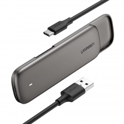 Hộp ổ cứng M2 SATA NGFF 6Gbps cổng USB Type-C UGREEN CM238 60355