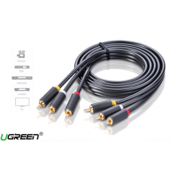 Cáp AV 3RCA Male To 3RCA Male UGREEN AV105