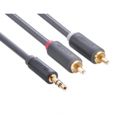 Cáp Audio 3.5mm ra 2RCA Cao Cấp UGREEN AV102