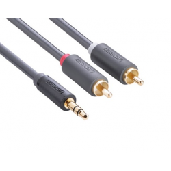 Cáp Audio 3.5mm ra 2RCA Cao Cấp UGREEN AV102