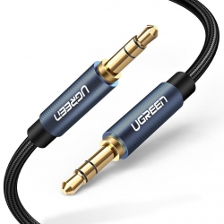 Cáp Audio 3.5mm Sợi Siêu Mỏng Cao Cấp UGREEN AV112 - Blue