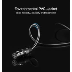 Cáp Audio 6.5mm to XLR (Canon) Microphone Male UGREEN AV131