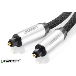 Cáp Audio Sợi Quang Vỏ Nhôm Bện Nylon Cao Cấp UGREEN AV108