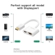 Cáp DisplayPort ra VGA / HDMI 4K@30Hz cao cấp UGREEN MM138