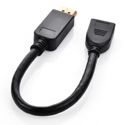 Cáp nối dài Displayport Male to Female 4k x 2k Dài 25cm - UGREEN 20407