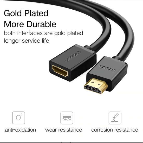 Cáp Nối Dài HDMI 4K@60Hz Cao Cấp UGREEN HD107