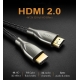 Cáp HDMI 2.0 Sợi Carbon Cao Cấp UGREEN HD131 | Hỗ Trợ 4K@60Hz