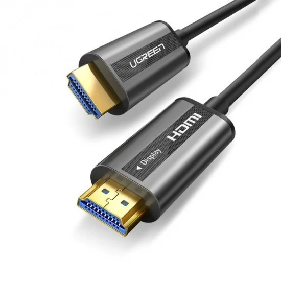 Cáp HDMI 2.0 Sợi Quang Cao Cấp Hổ Trợ 4K UGREEN HD132 Cáp HDMI 2.0 Sợi Quang Cao Cấp Hổ Trợ 4K UGREEN HD132